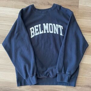 Belmont University Vintage Navy Crewneck Sweatshirt
